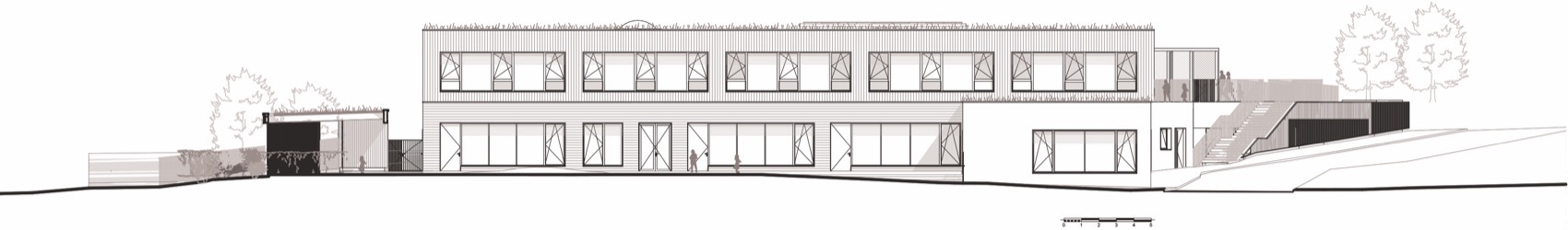 Honcourt 学校丨法国丨f+f architectes-67