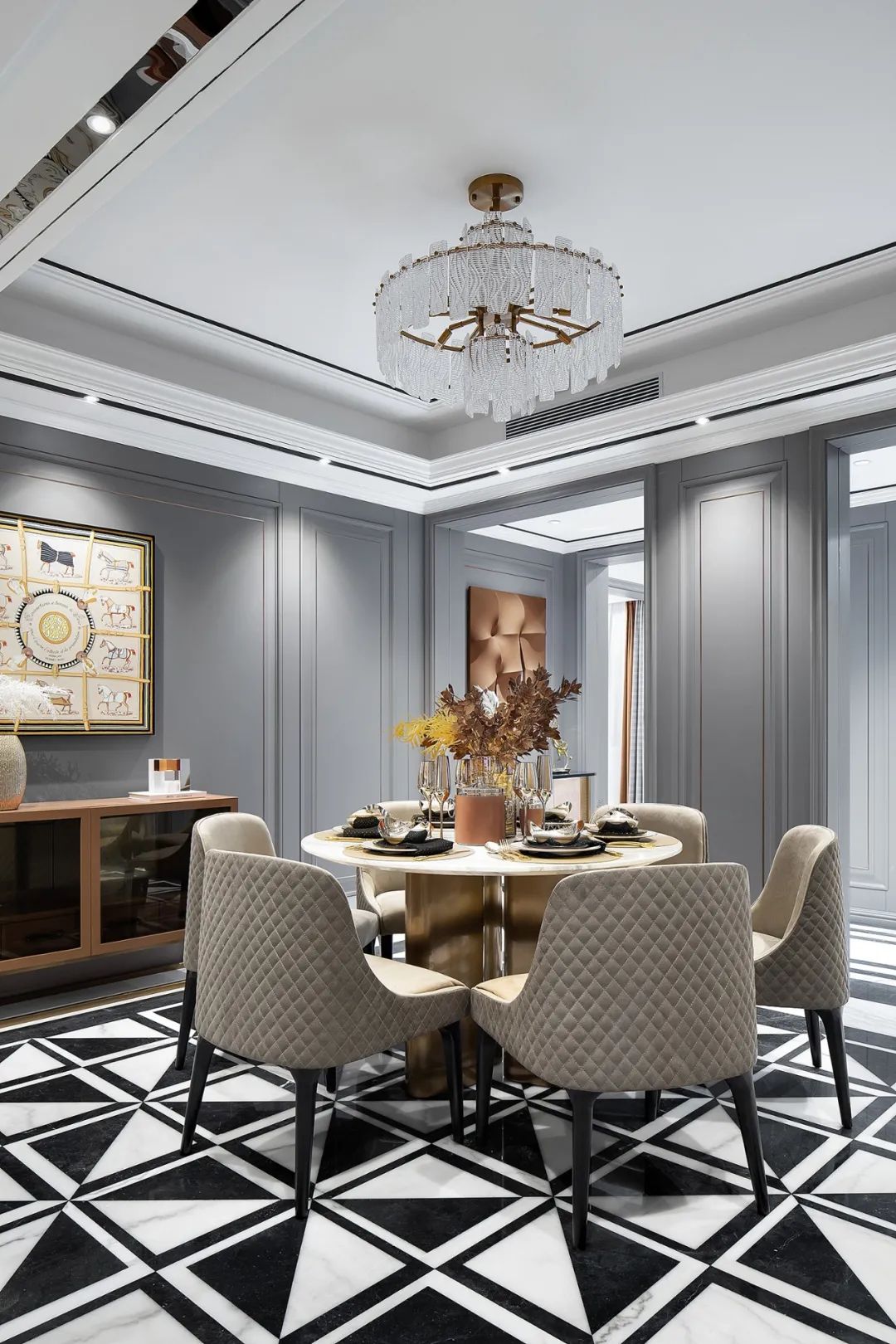 长沙璟麟府样板房 | 摩登法式浪漫美宅，品质生活之选-8