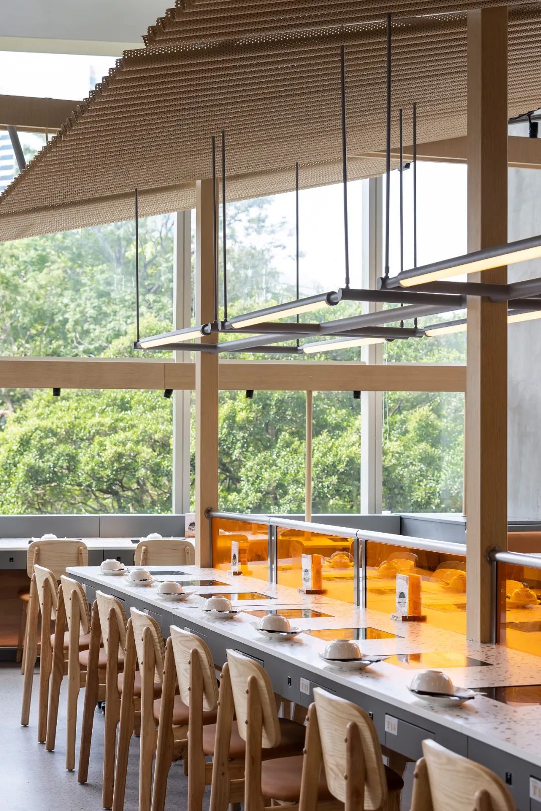 香港尖沙咀“呷哺呷哺”温暖治愈的挑高空间设计丨中国香港丨广州市原计划创意设计有限公司-20