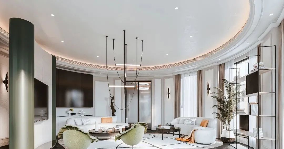 集境设计 | 打造极致浪漫艺术大宅,自然光与空间的流动对话-5