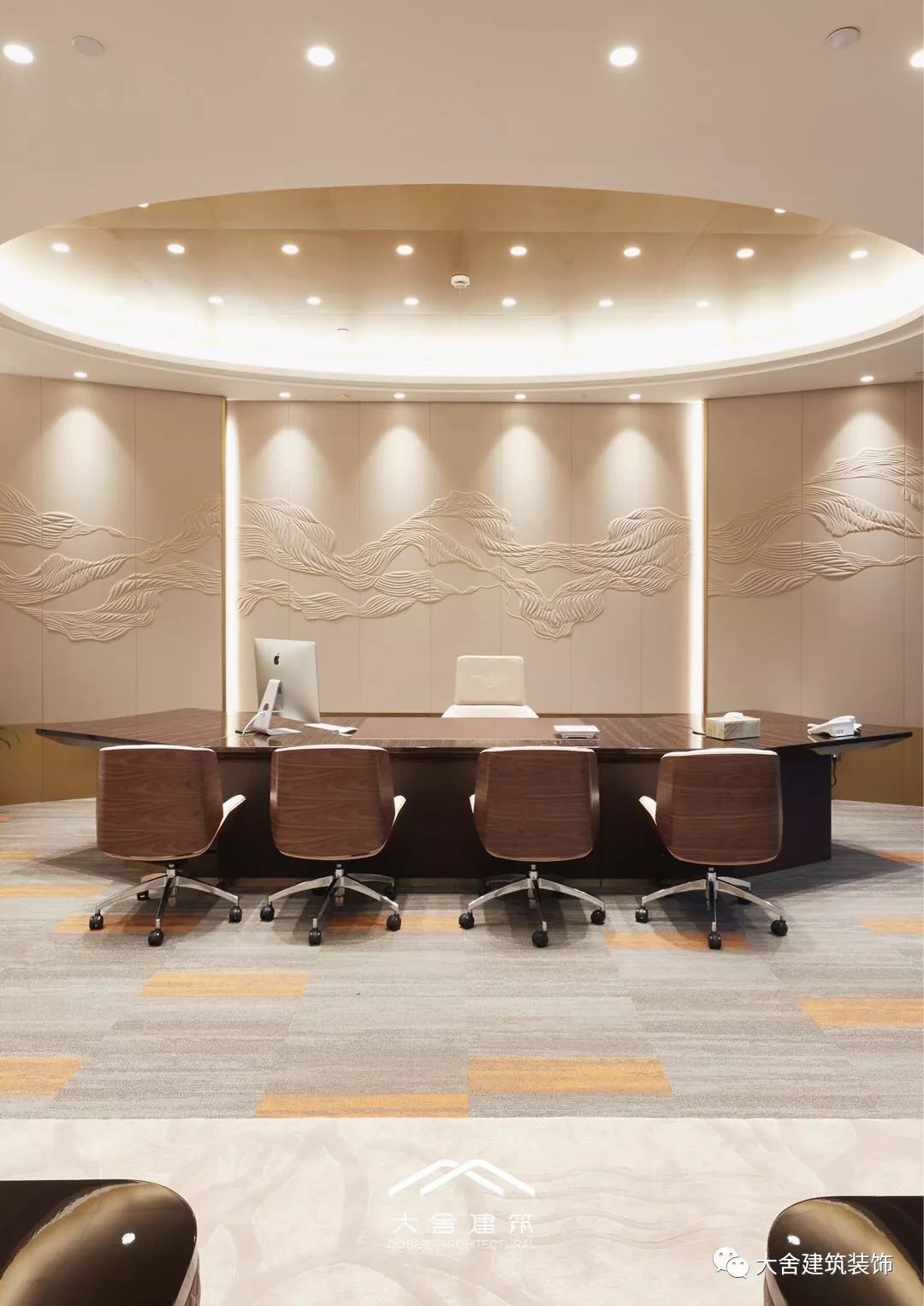 上海莘庄办公楼全案设计 | 现代时尚的无畏之白与狂热之橙-39