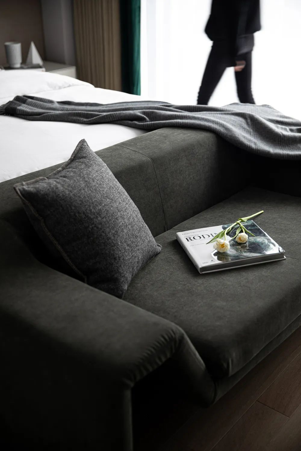 黑白灰的现代简约之家丨中国杭州丨意墅空间设计-53