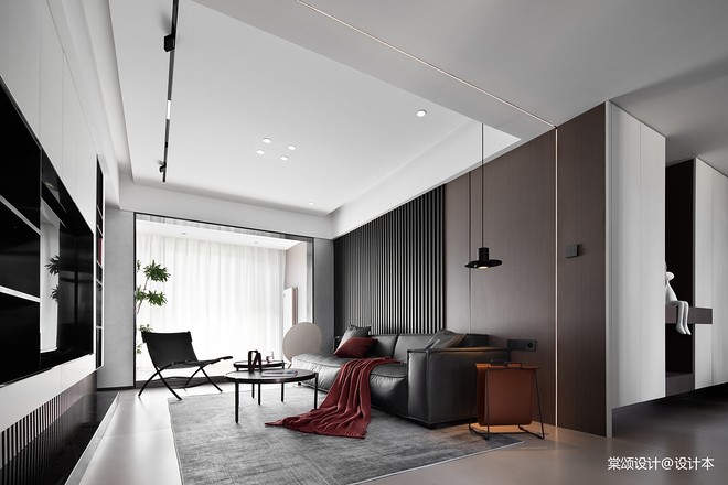 三居100平米装修案例-26