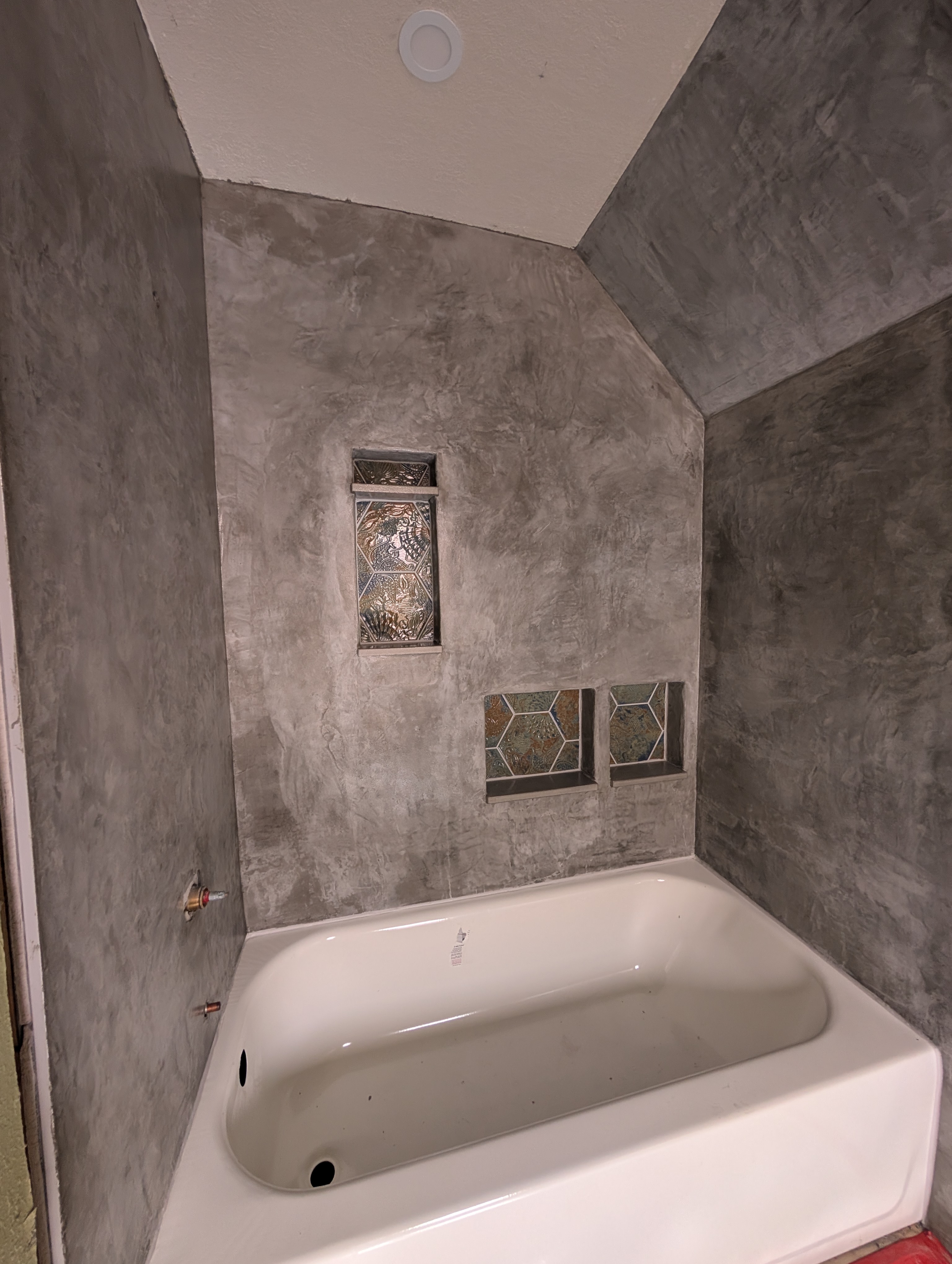 Concrete Tub Surround-0