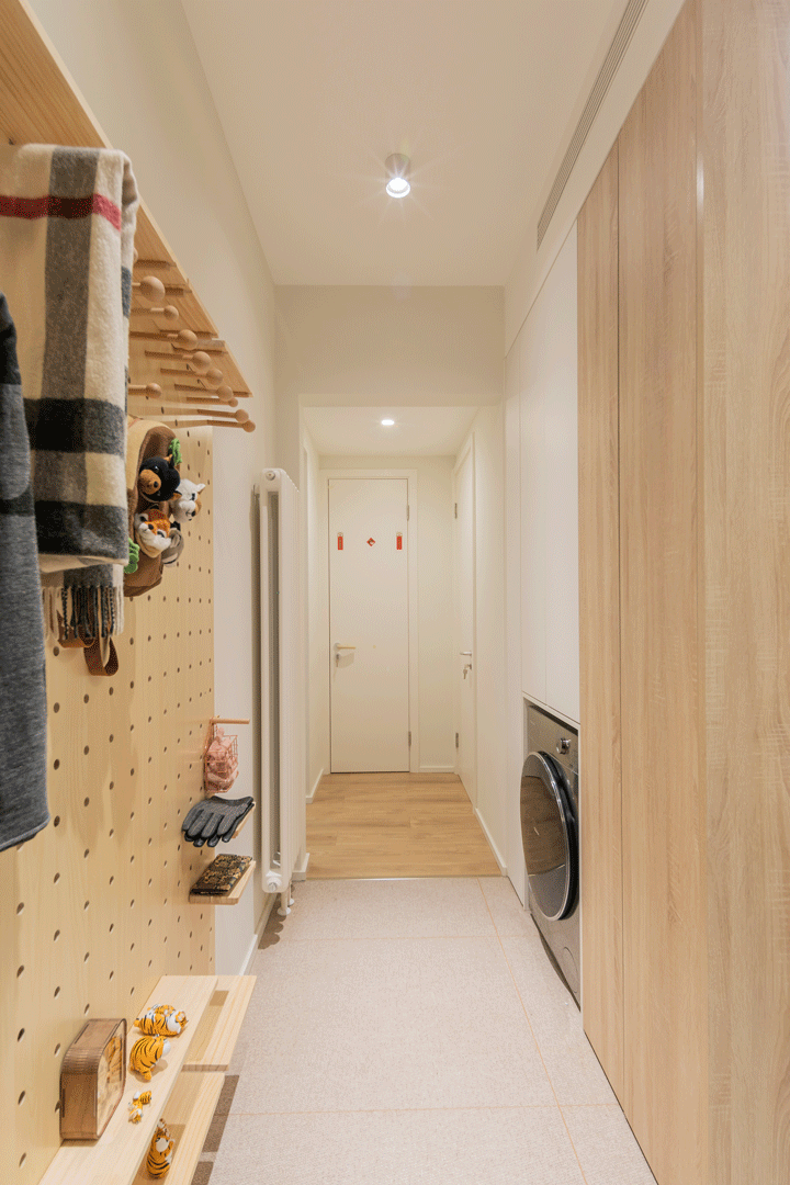 60㎡学区房逆袭 · 一家三口的温馨家园丨中国北京丨恒田设计-35