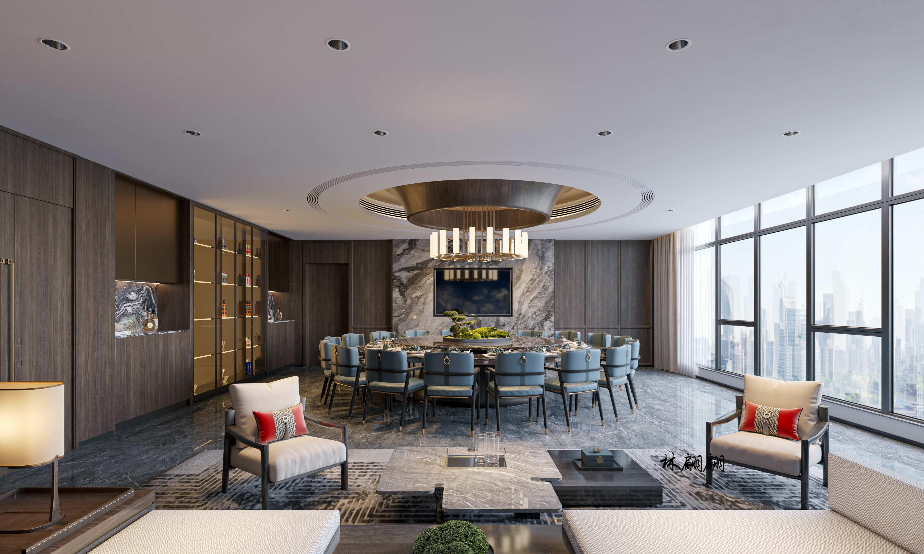 商业空间 休闲会所设计-6