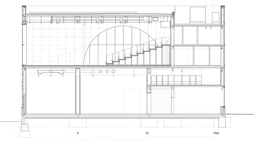 英国 MK 画廊新馆 | 不锈钢表皮与圆形大窗的融合-68