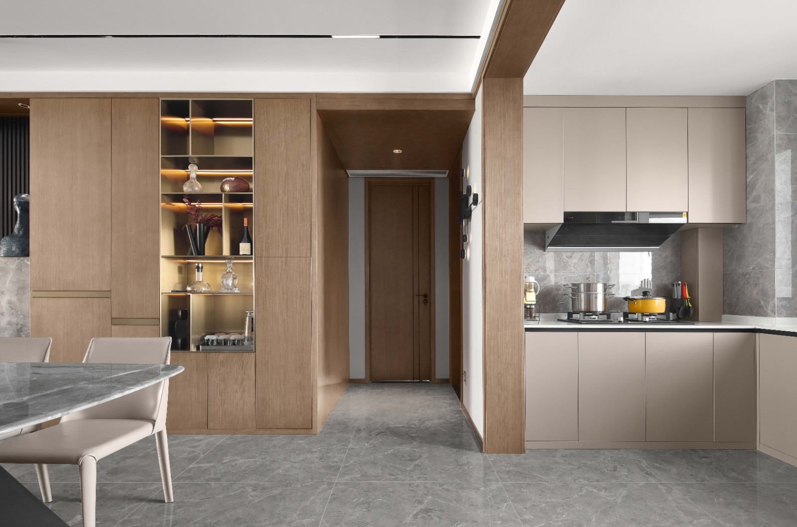 斑斓空间作品:优雅精致的灰调空间-12