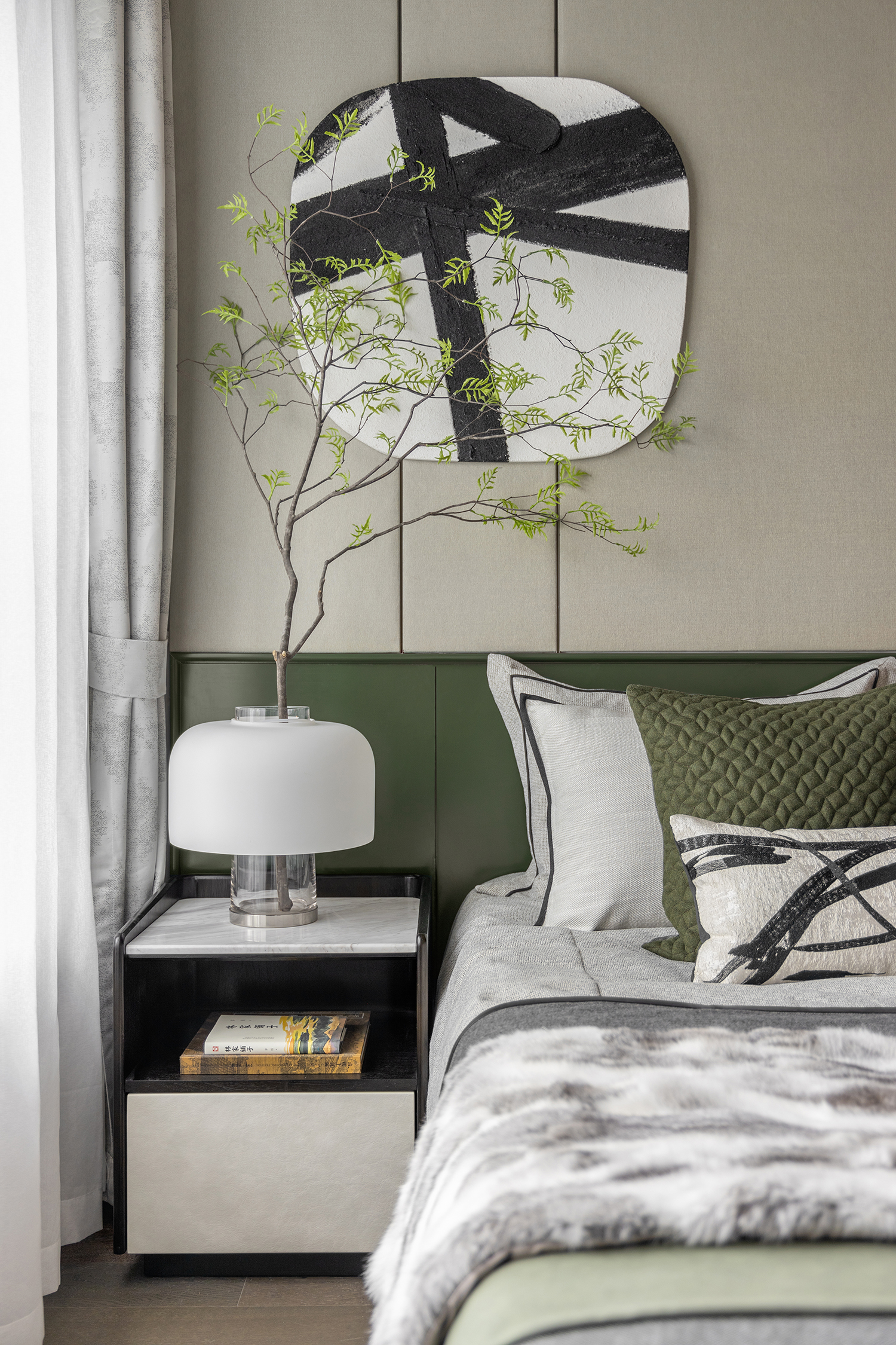 堂悦样板间丨中国烟台丨上海岳蒙设计有限公司-33