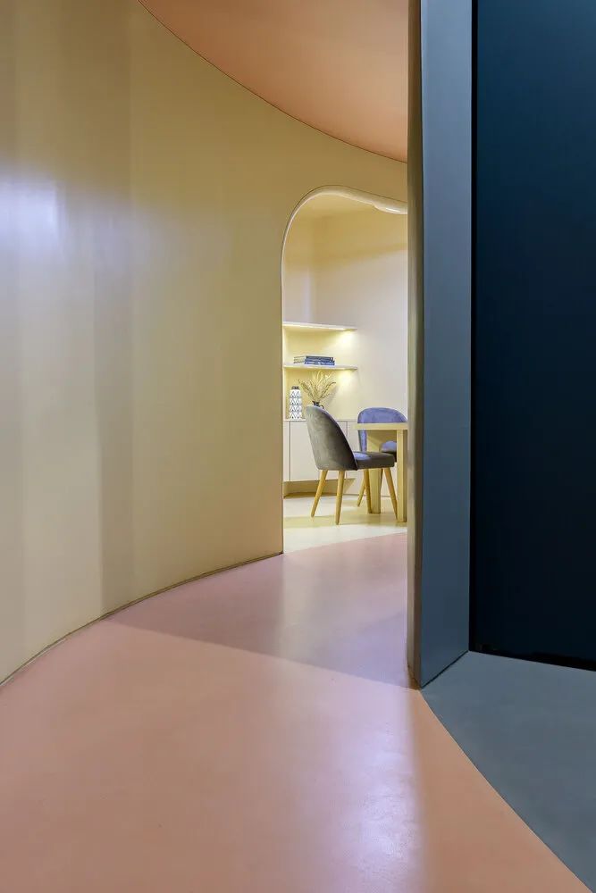 粉蓝设计梦幻色彩空间·模块化厨房和衣柜体验中心-23