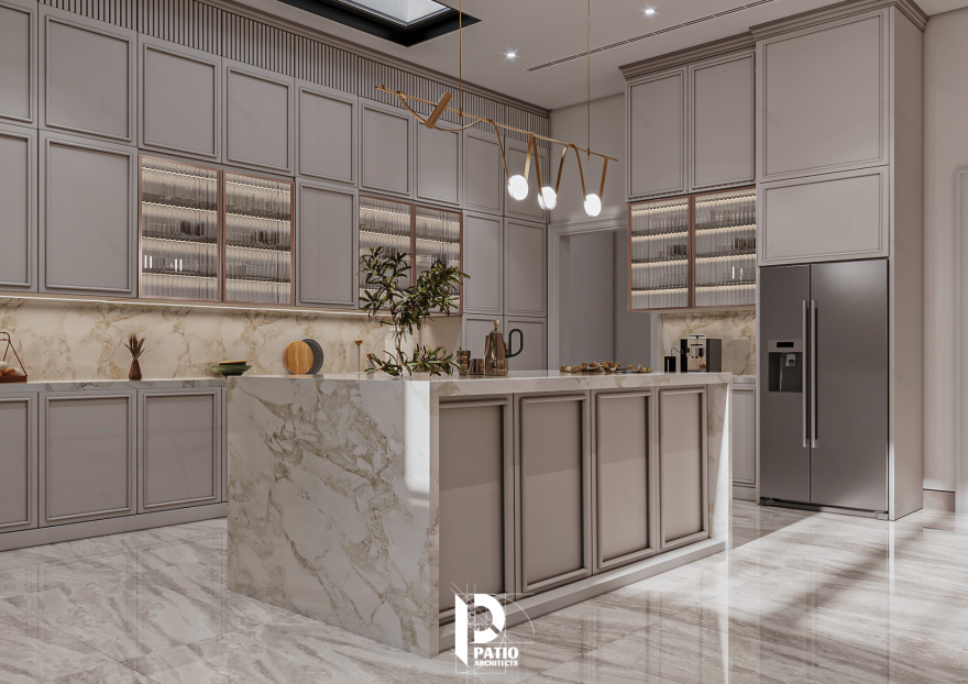 Neo-Classical Kitchen Interior Design-12