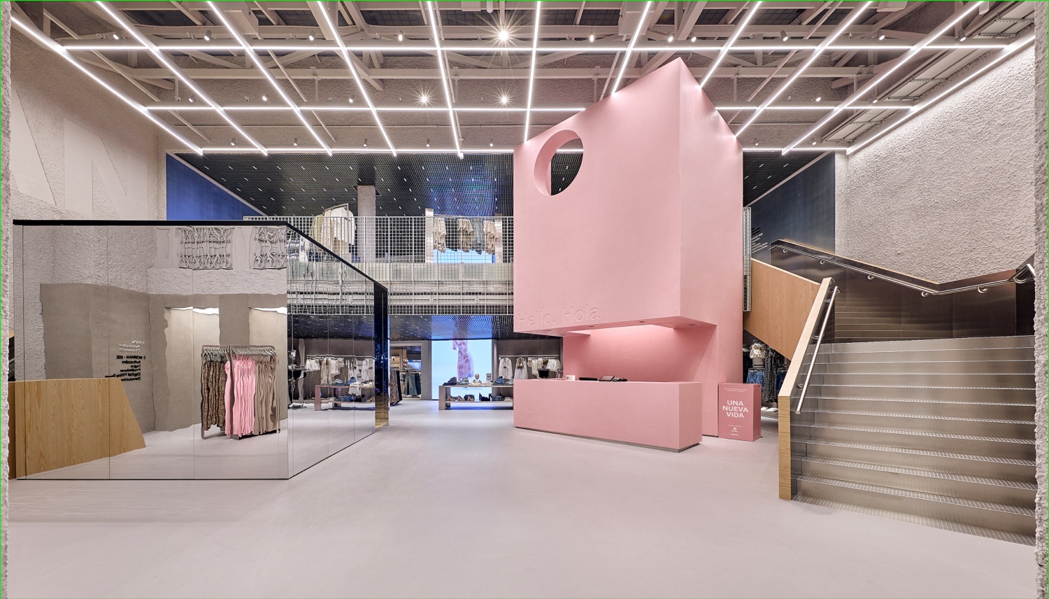 Bershka 旗舰店室内设计丨西班牙丨Culdesac-7