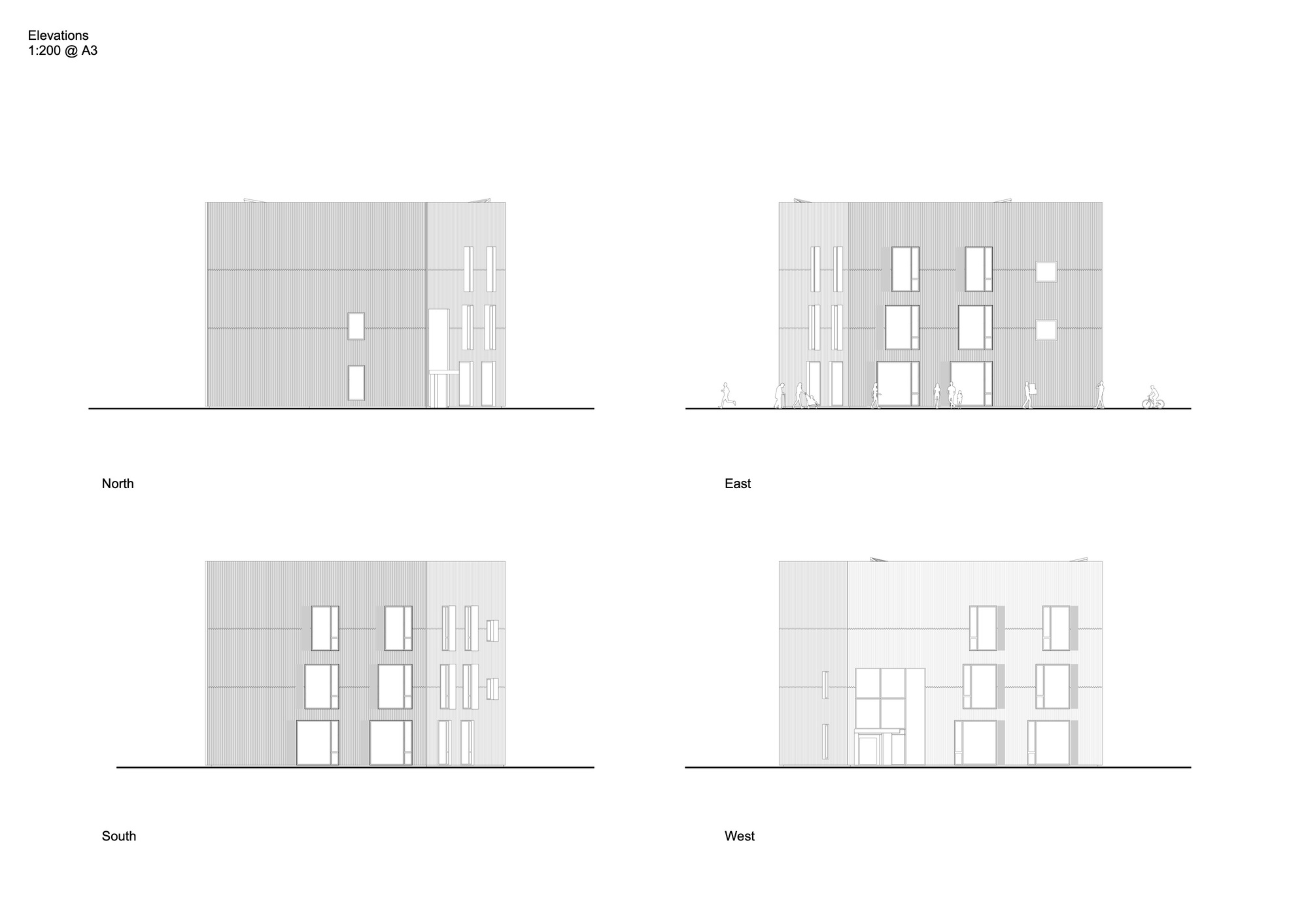 金字形神塔和菱形建筑丨英国伦敦丨Mole Architects-76