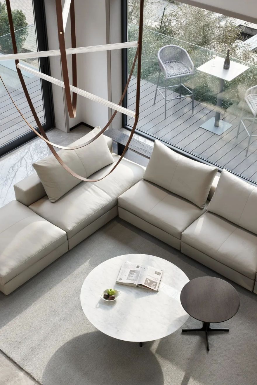 洛阳“纳景之屋” · 现代简约与自然互动的三层私宅设计丨中国洛阳丨凡本空间设计事务所-18