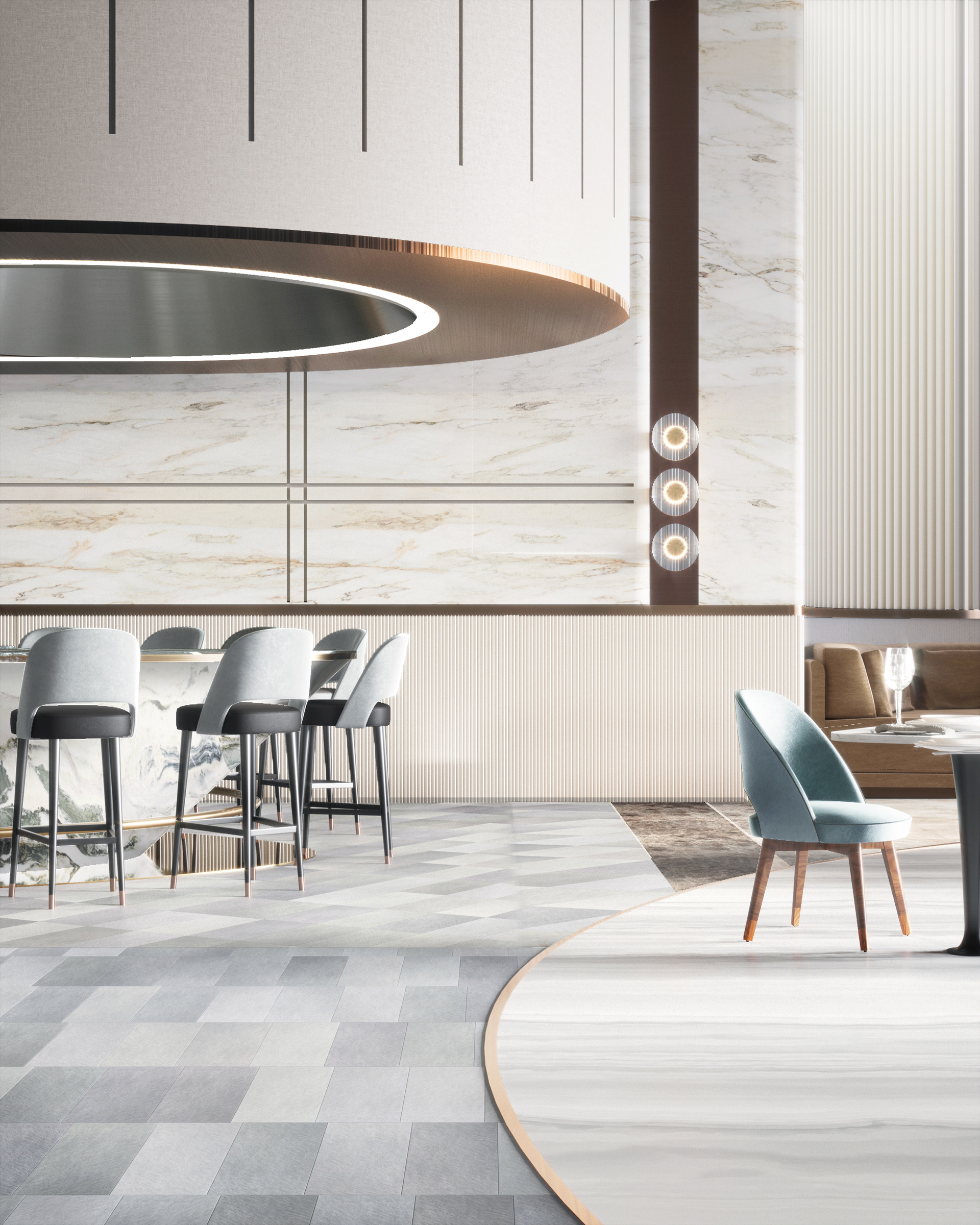 Sopra Le Nuvole 餐厅,酒吧丨阿联酋迪拜丨CAI DESIGN STUDIO-9