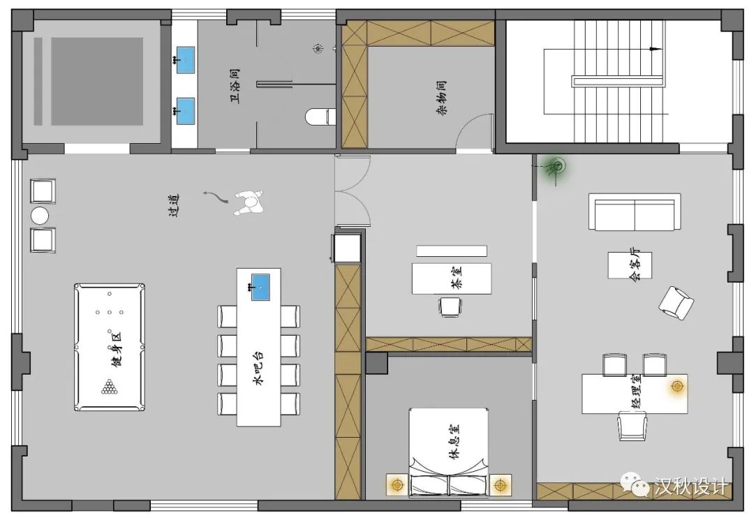 简约纯粹的办公空间设计丨张鑫-30