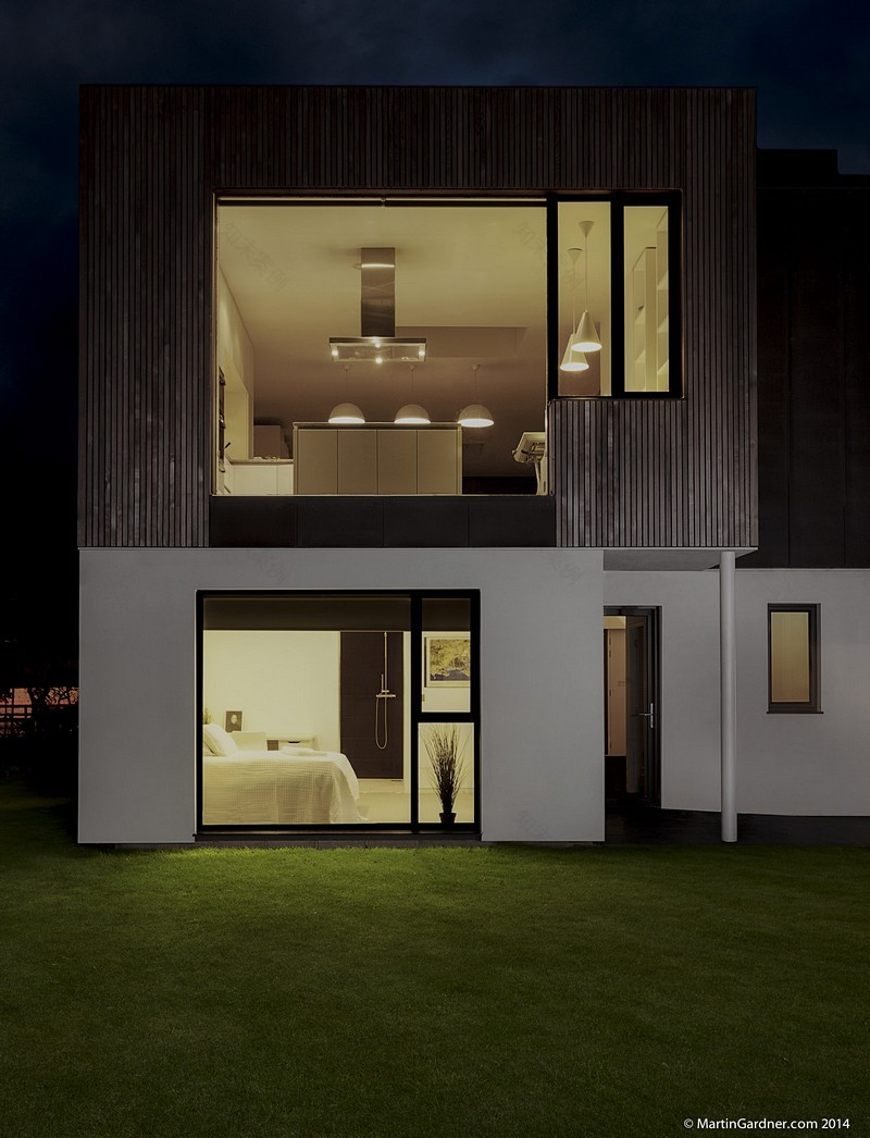 英国 OB 建筑工作室“锌屋”海景现代住宅设计-24