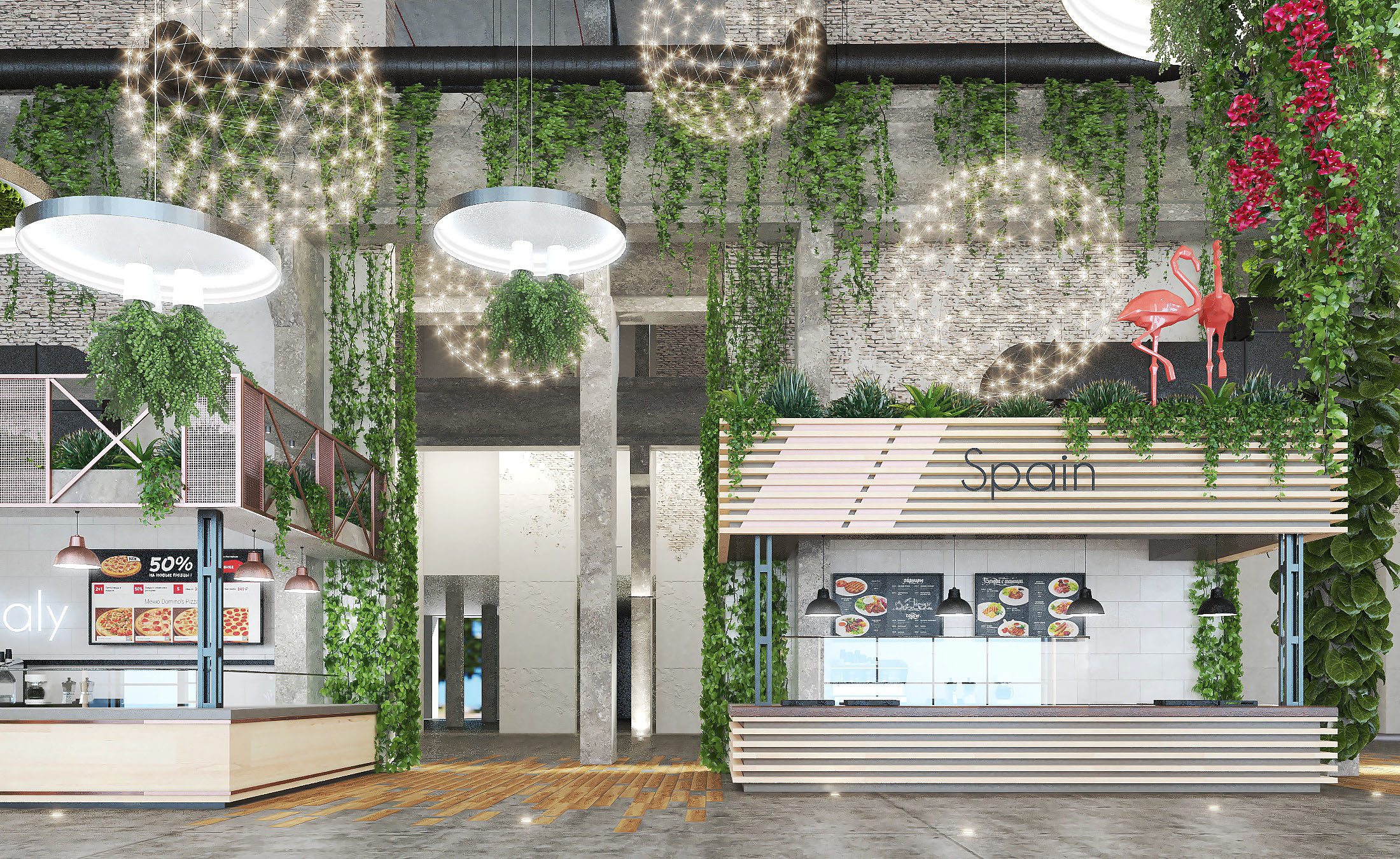 亚洲区的美食广场设计-10