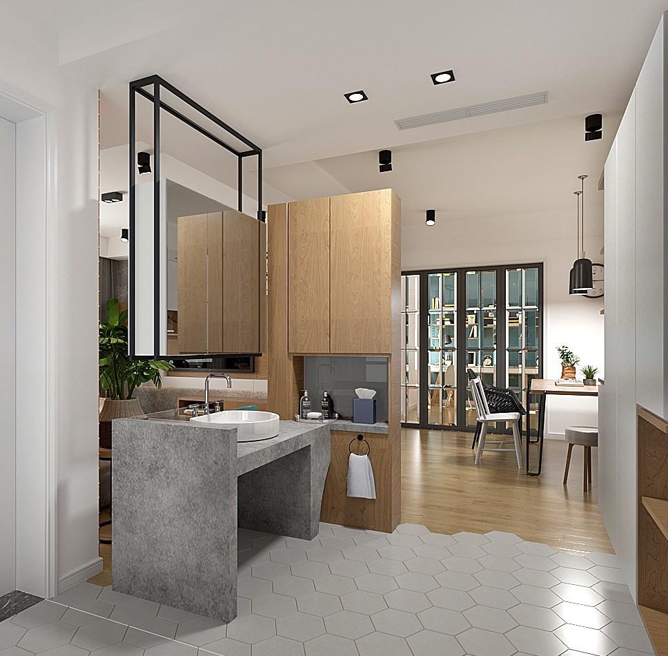 动线优化，自然色彩打造精致小公寓-13