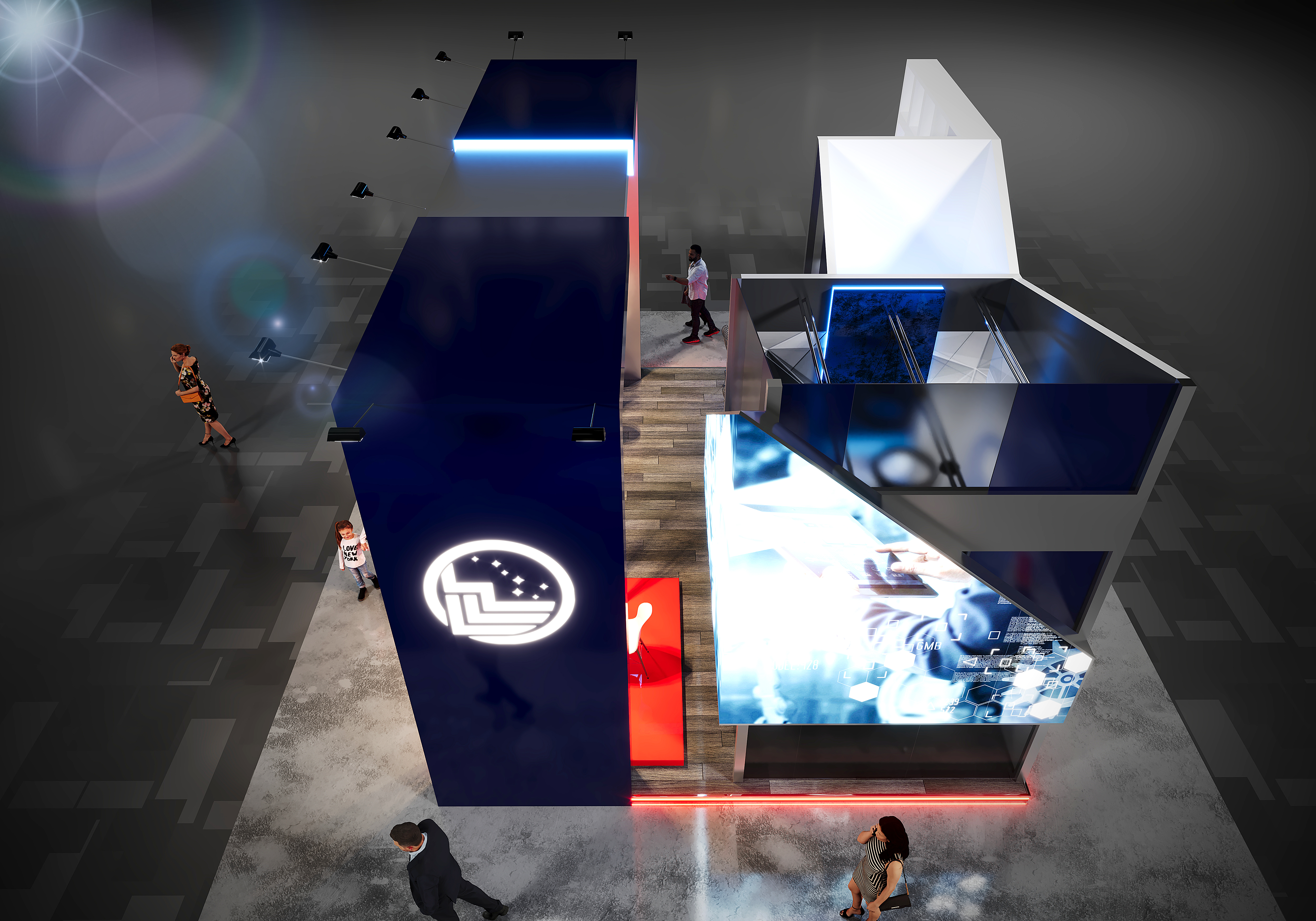 展览展台设计丨俄罗斯莫斯科丨Michail Koznev-36