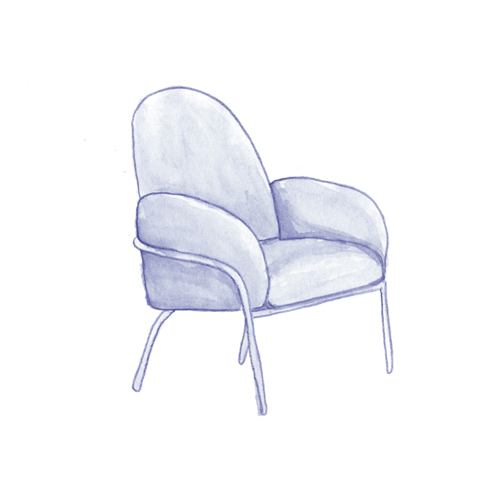 现代斯堪的纳维亚风格家居设计 | Sling Note 扶手椅-6