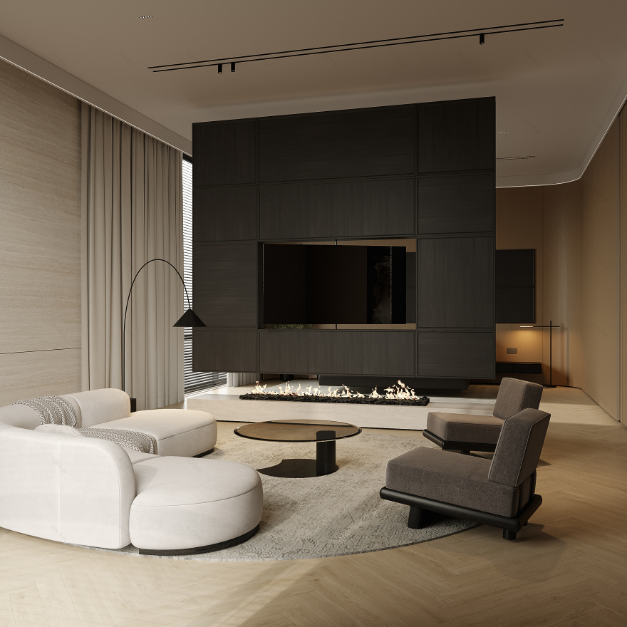 主卧设计项目丨Mohammed Yossef-19