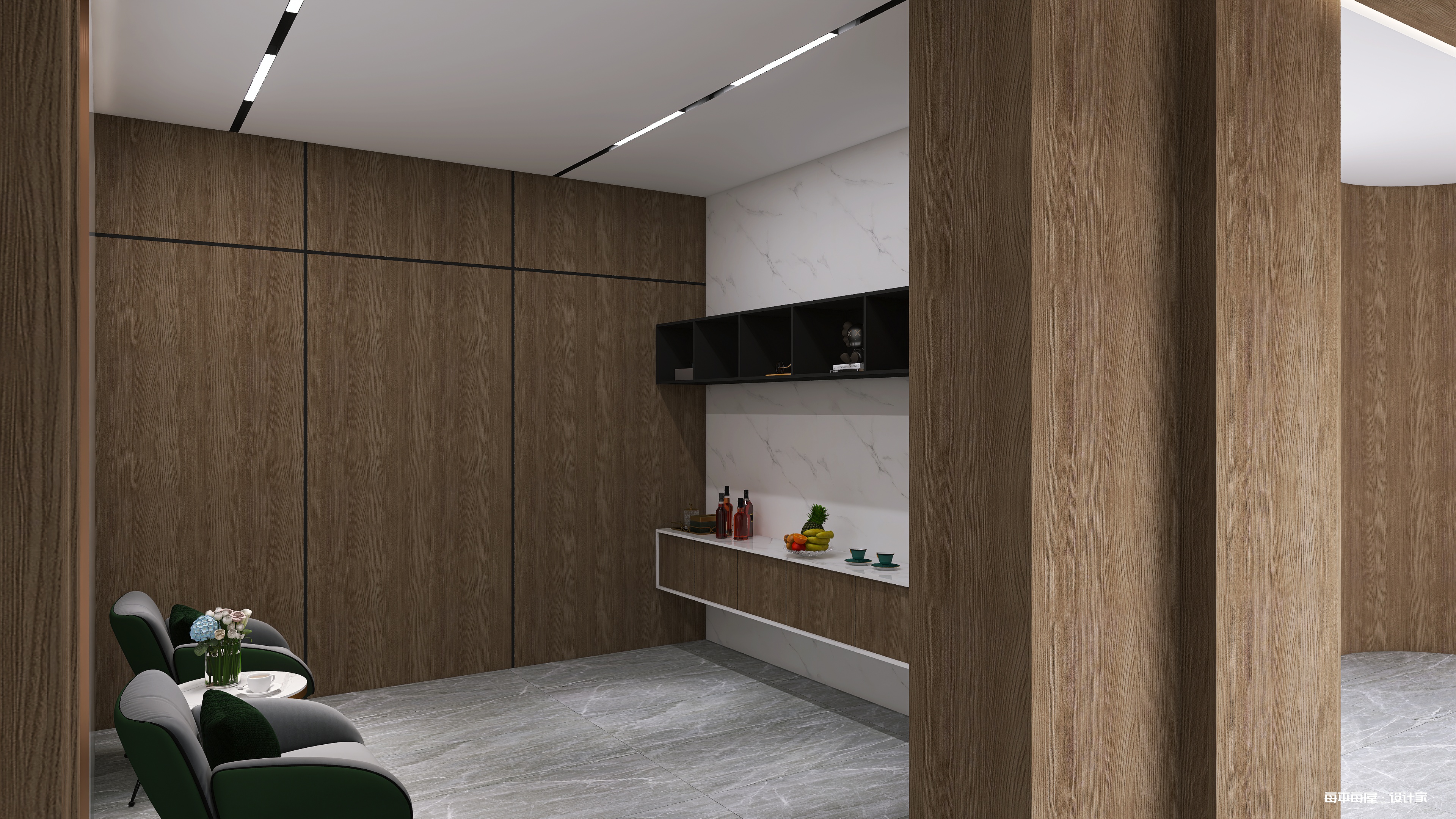 原木风格工装项目-8