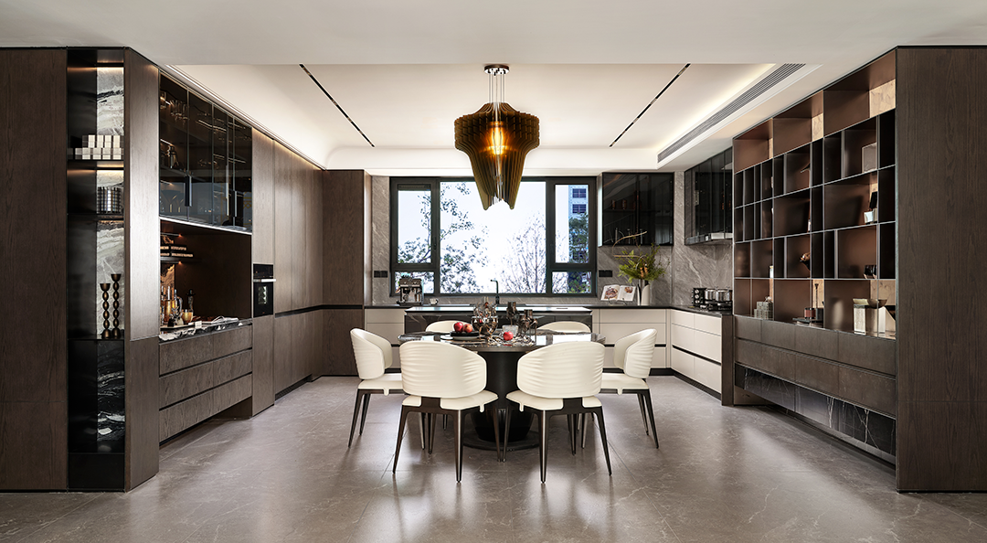 青岛半山云境 185㎡样板间丨中国青岛丨深圳共向设计,矩阵纵横-22