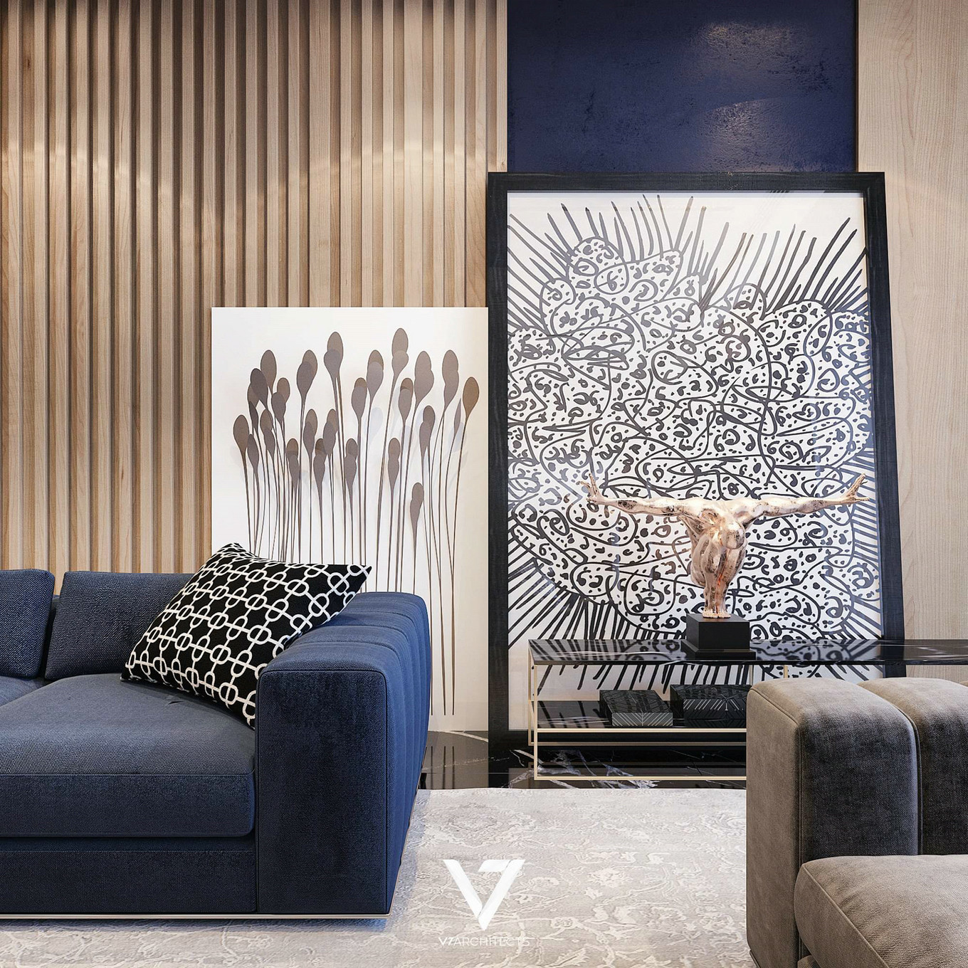 现代风格客餐厅设计，展现大气之美-7