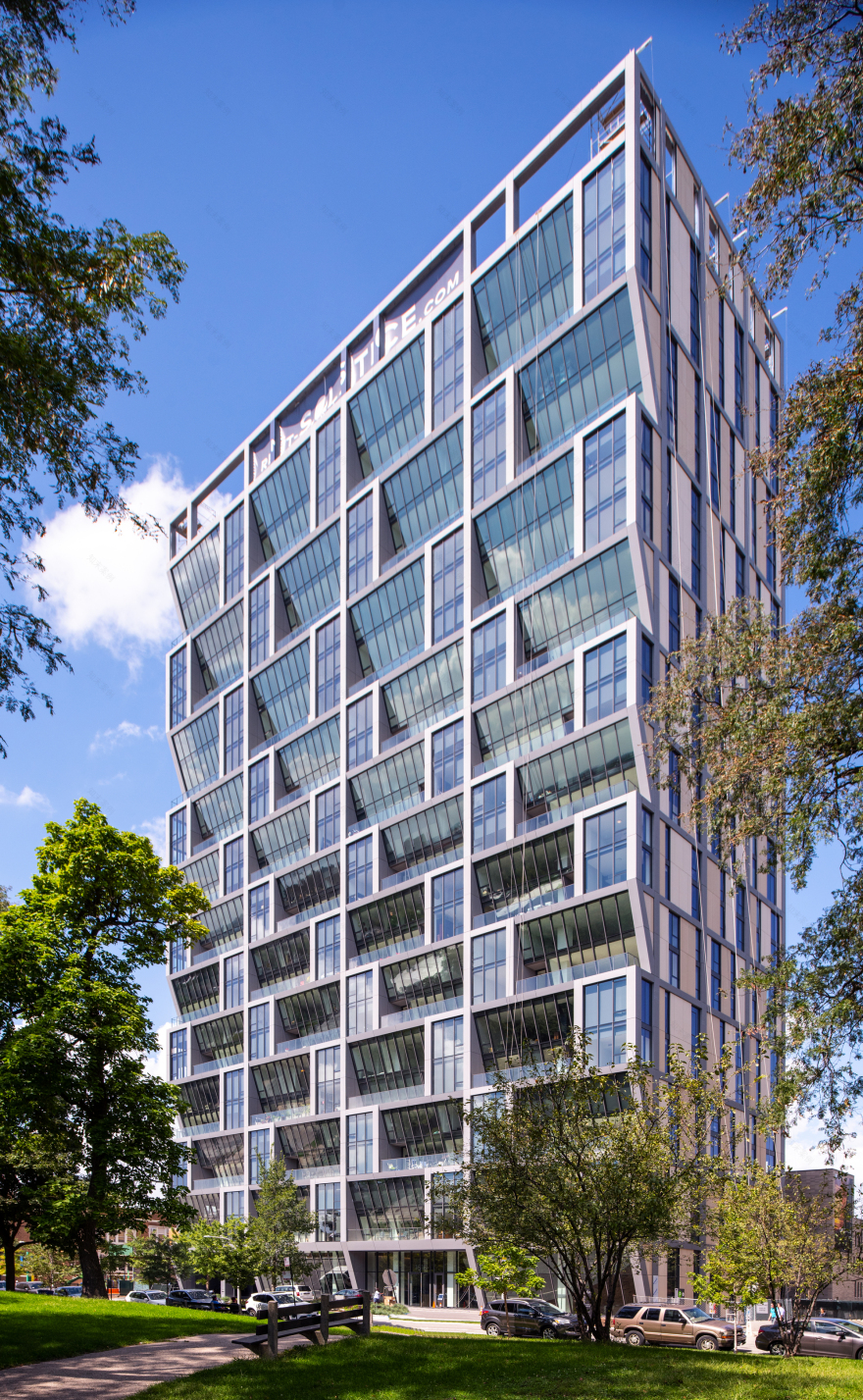 太阳能雕刻住宅塔 · Solstice in the Park丨美国芝加哥丨Studio Gang-10