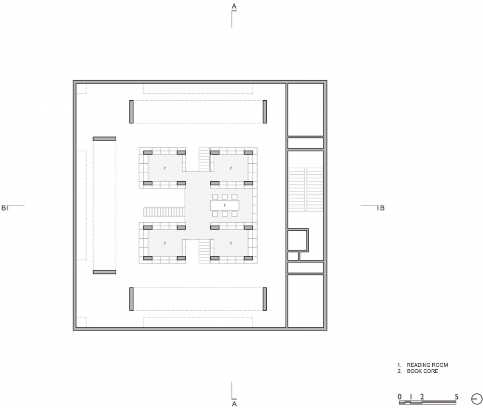 CEPT 大学 Lilavati Lalbhai 图书馆 · 现代叙事与传统结合的阅读空间-57