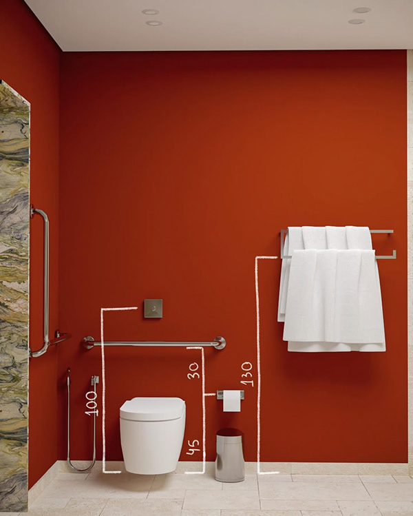 无障碍浴室设计丨FUMEC 大学-6