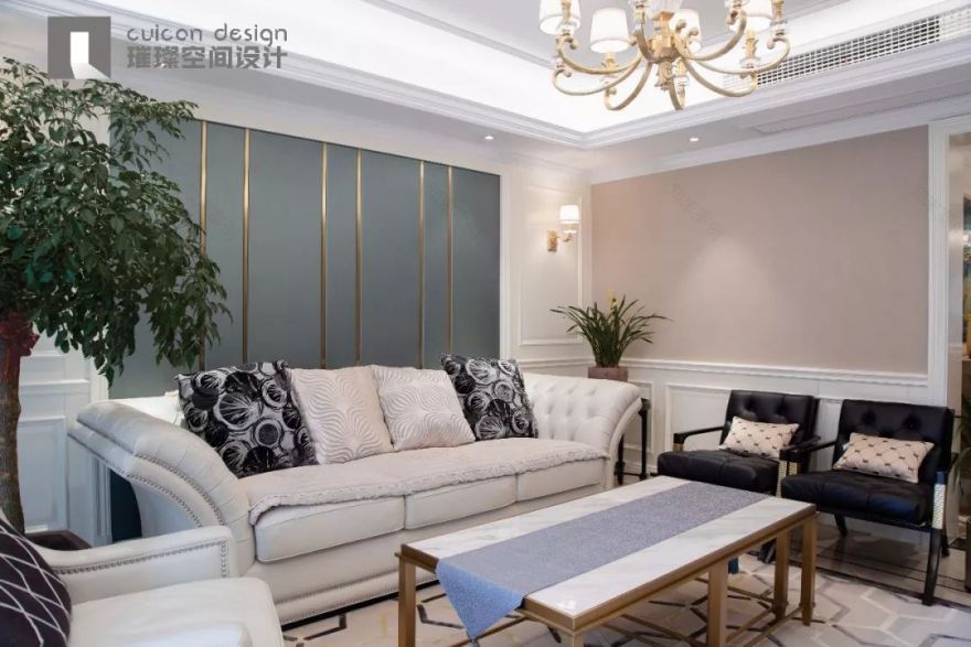 浙江桐乡罗马都市美泉宫,轻奢典雅的家-27