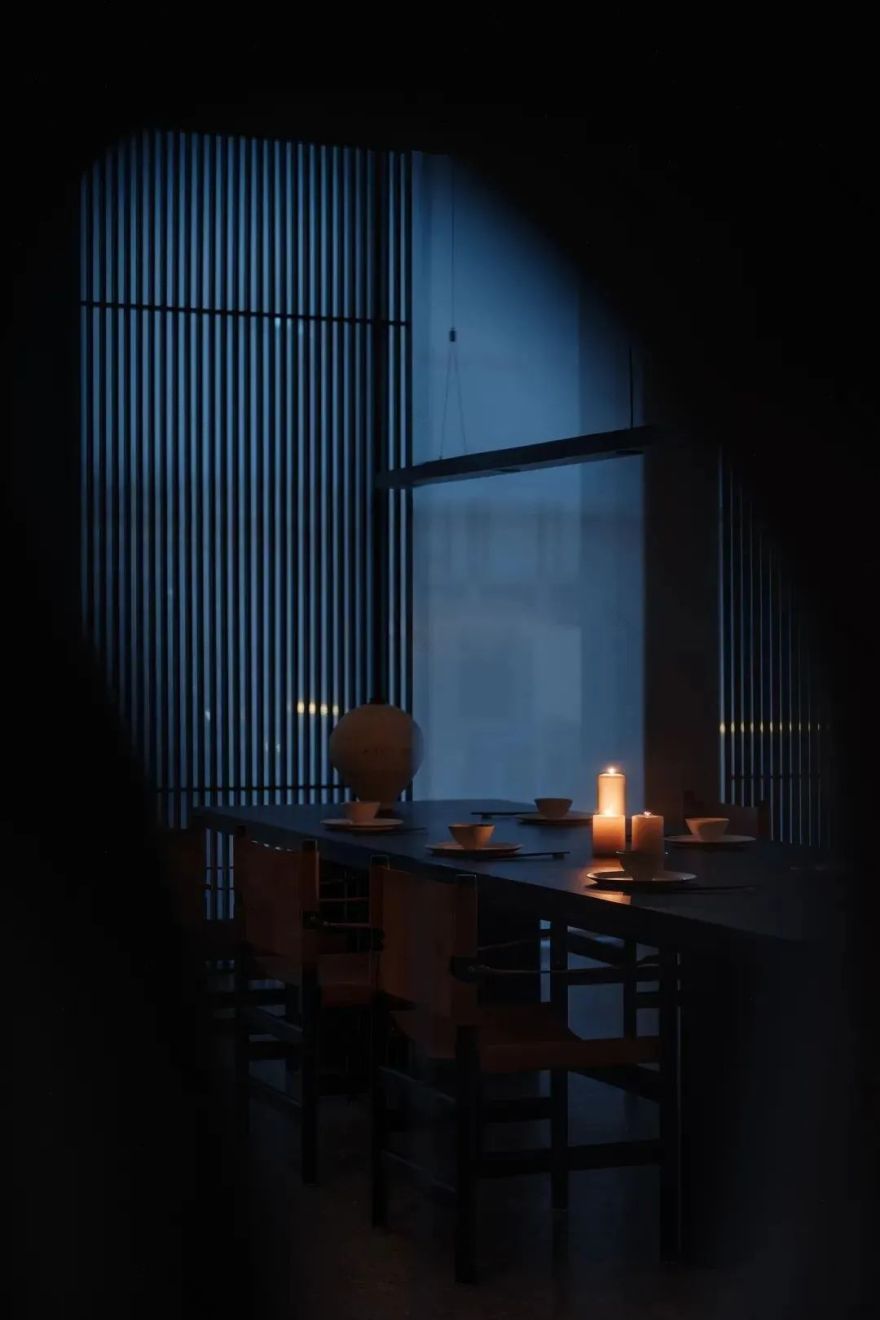 500㎡几何艺术城市客厅设计丨FEN DESIGN张奇峰室内设计事务所-34