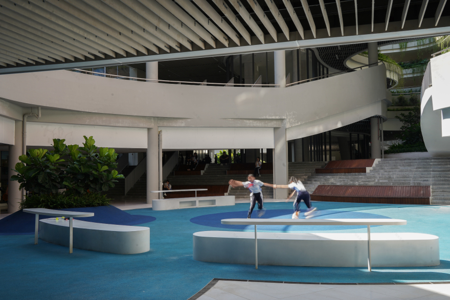 红岭教育集团 华富实验学校丨中国深圳丨大小景观,深圳市建筑设计研究总院有限公司,广州天泓-146