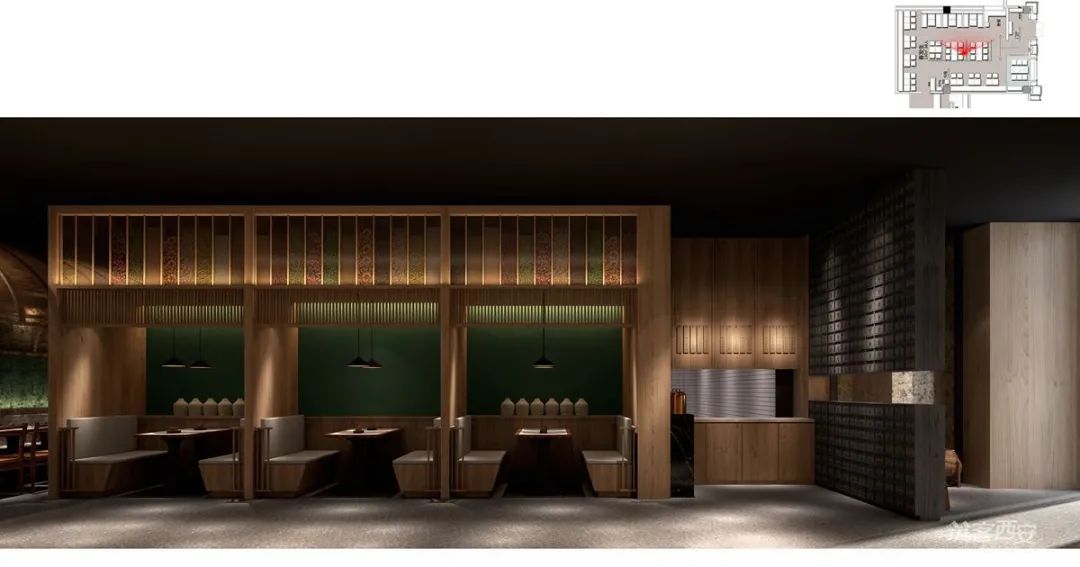 《春发生》 | 大唐不夜城中的“午夜食堂”,郭莘新作的餐饮空间设计-9