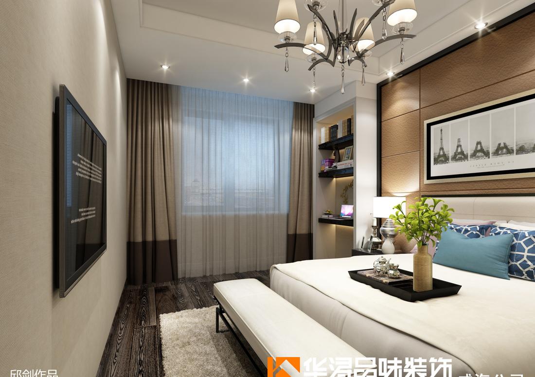 
威海威高花园案例 效果图邱剑设计师 -1