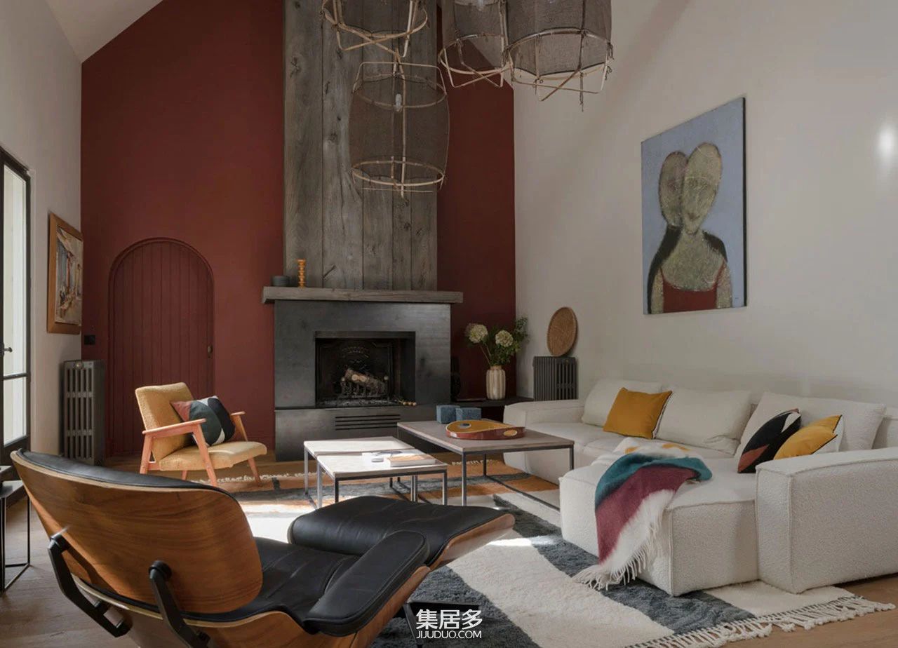 巴黎郊区石屋艺术改造丨法国巴黎丨Natacha Lecompte-0