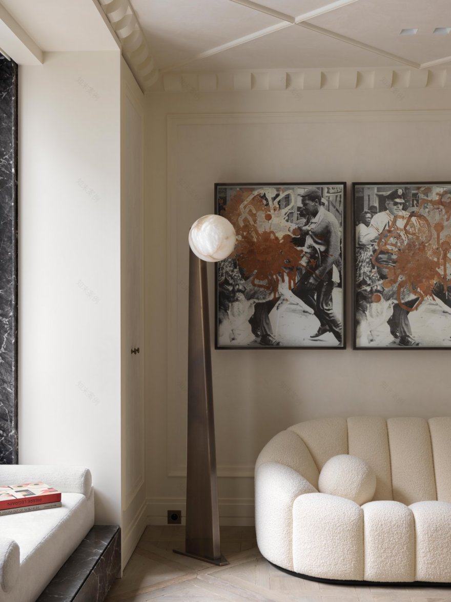 Louvre 住宅室内设计丨Humbert & Poyet-14