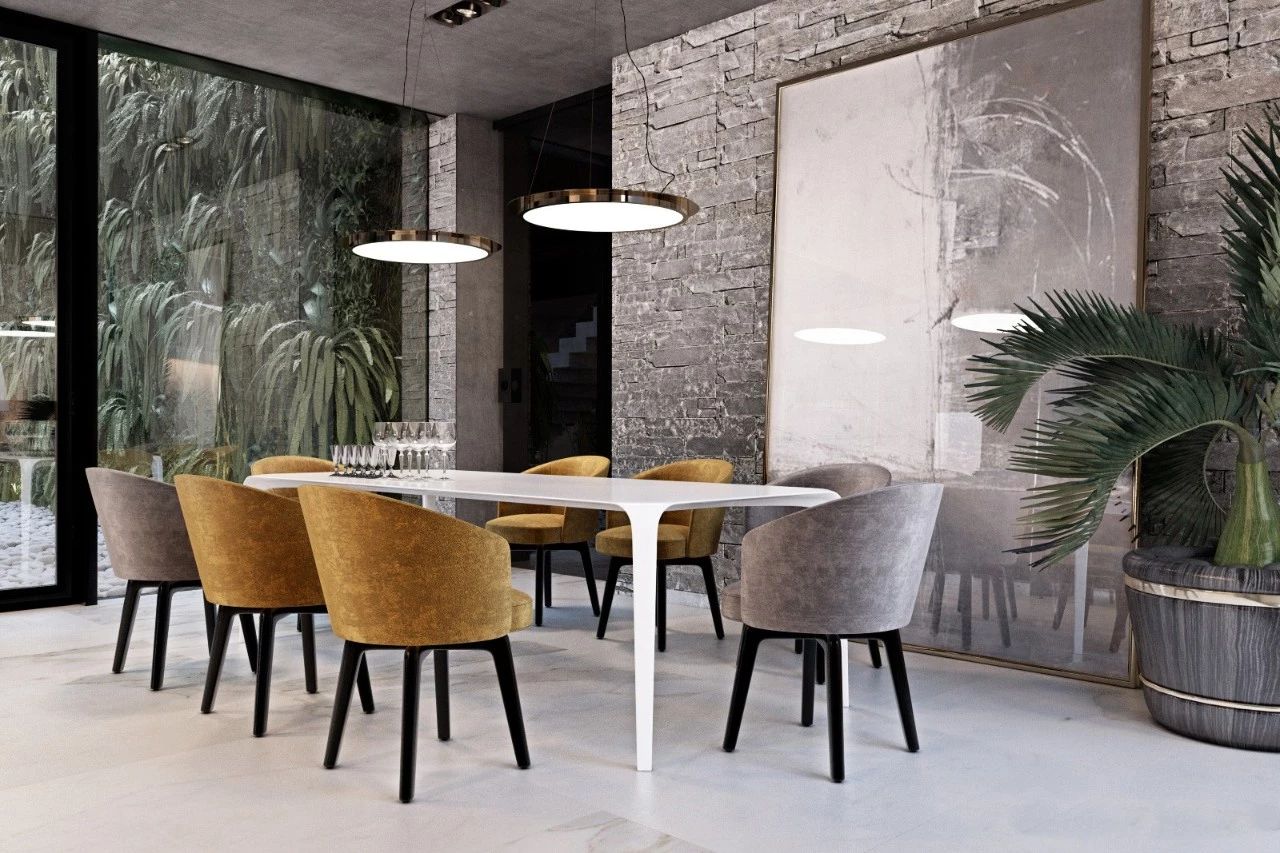 现代风别墅设计丨Diff.studio-75