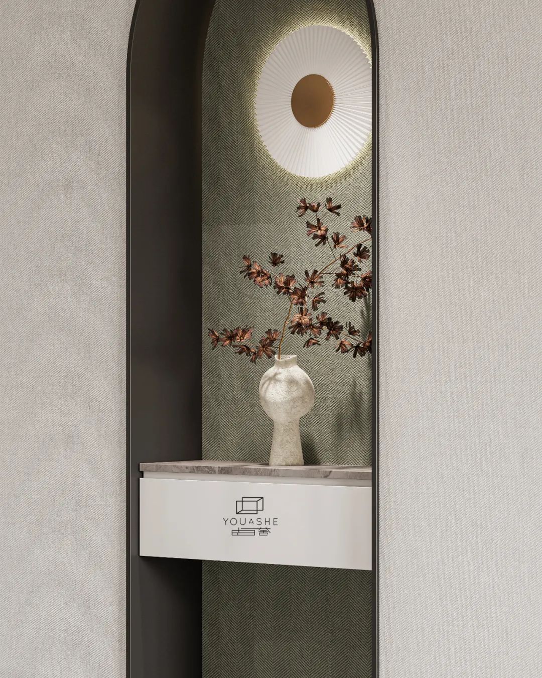 上海黄浦150㎡大平层设计丨中国上海丨由舍空间设计-27