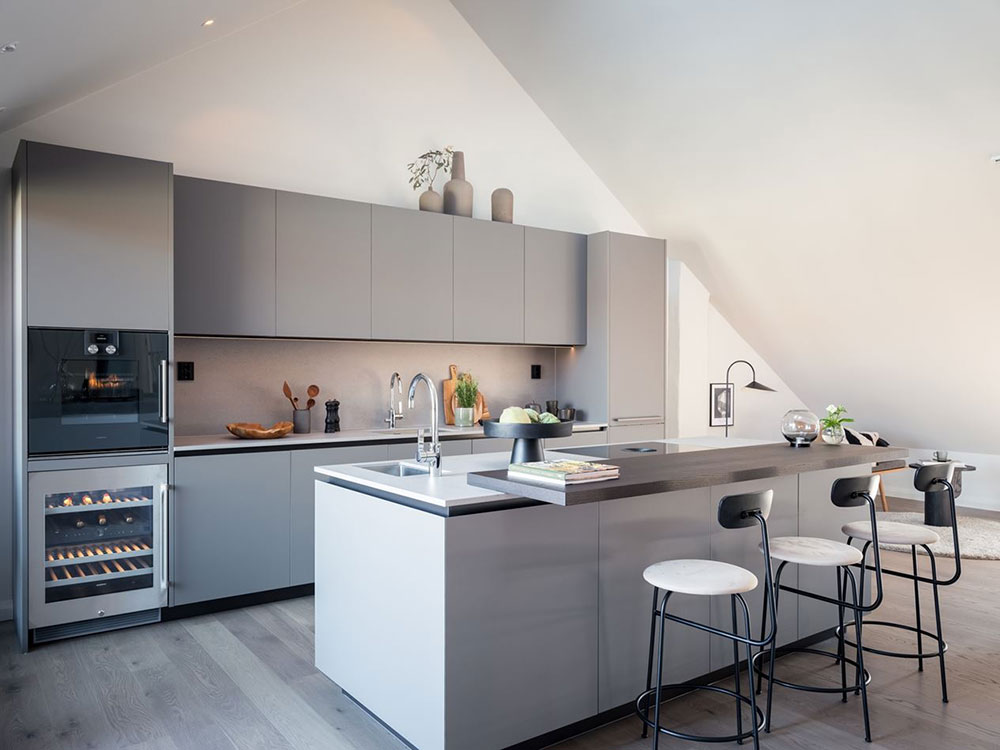 斯德哥尔摩优雅现代阁楼设计-8