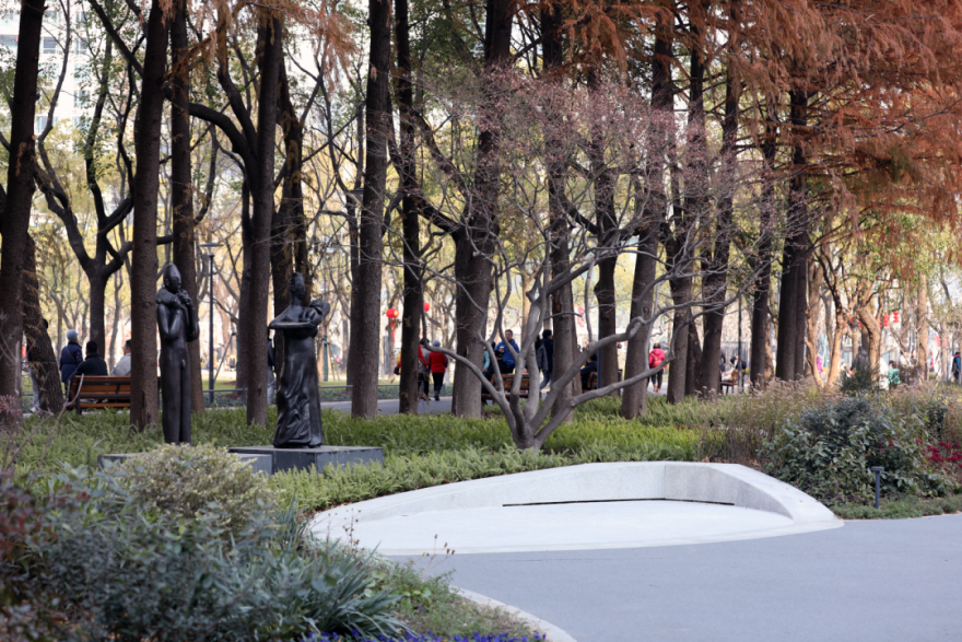 全龄友好的康养主题社区公园:上海长寿公园-91