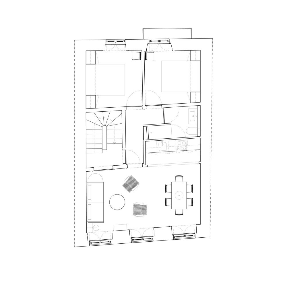 里斯本绿意盎然的老建筑改造丨葡萄牙里斯本丨BICA Arquitectos-38
