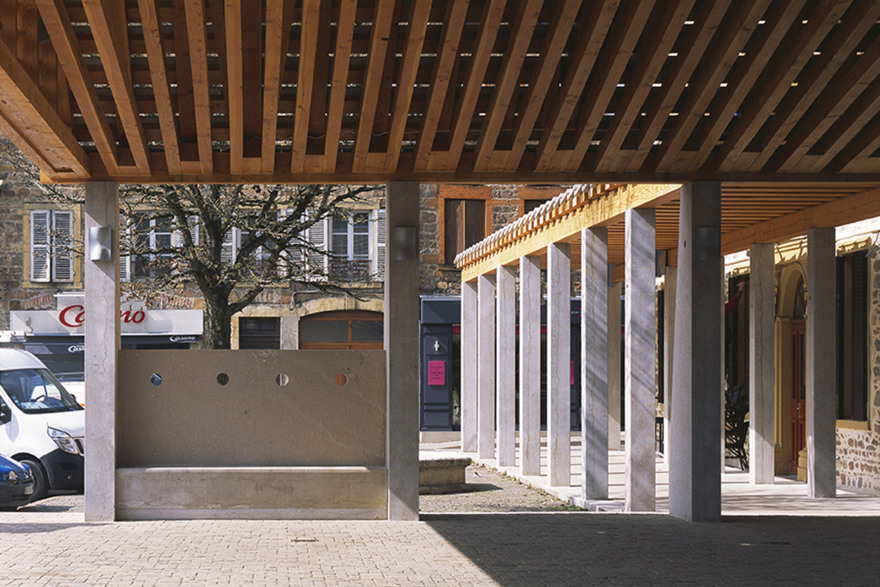 法国建筑师用石材打造传统市场-6