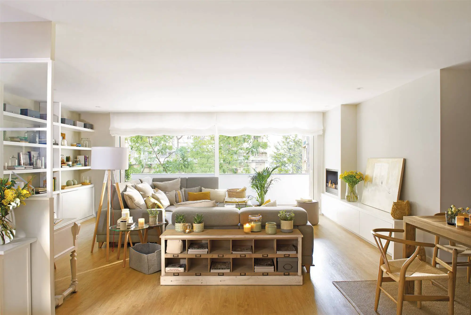 阳光倾洒的巴塞罗那公寓改造-1