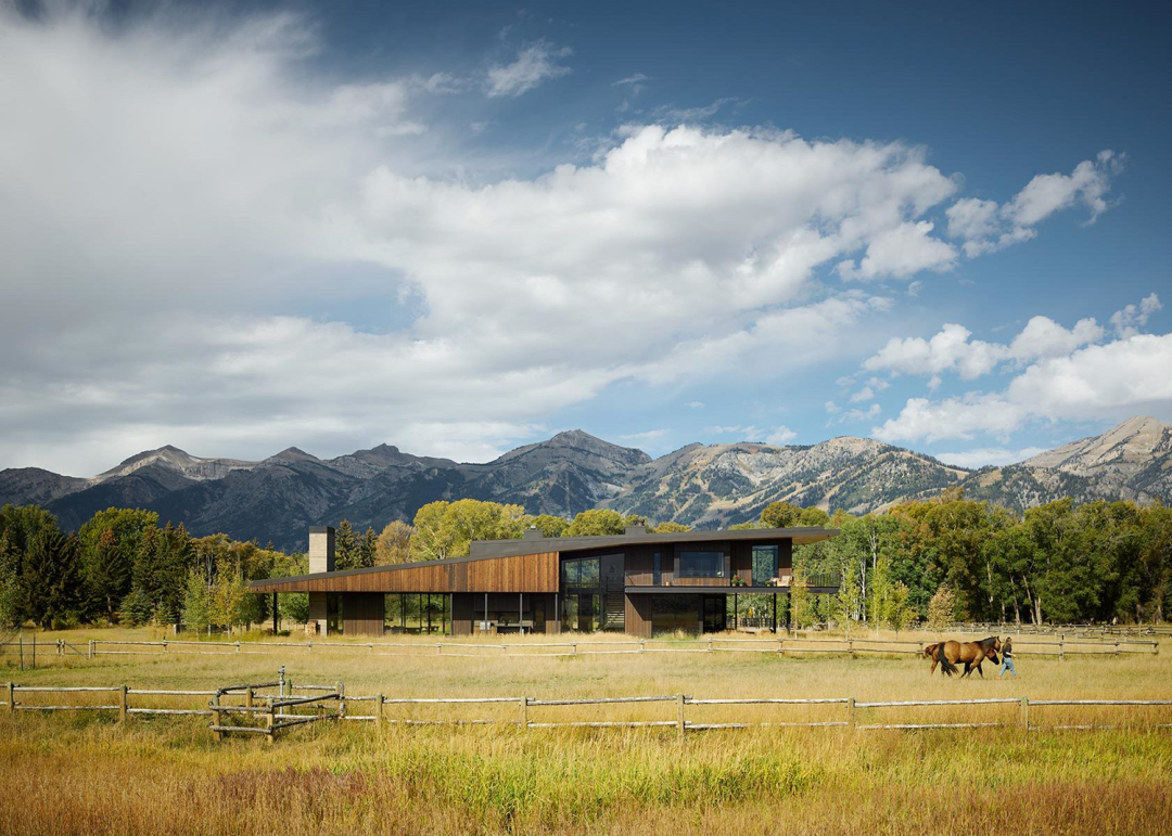 Black Fo· Ranch 牧场设计丨美国怀俄明丨CLB Architects-16