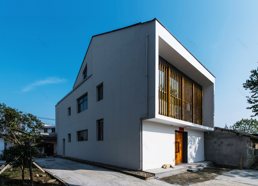 宗祠后,港下揭宅,湖北咸宁 / 简单建筑-3