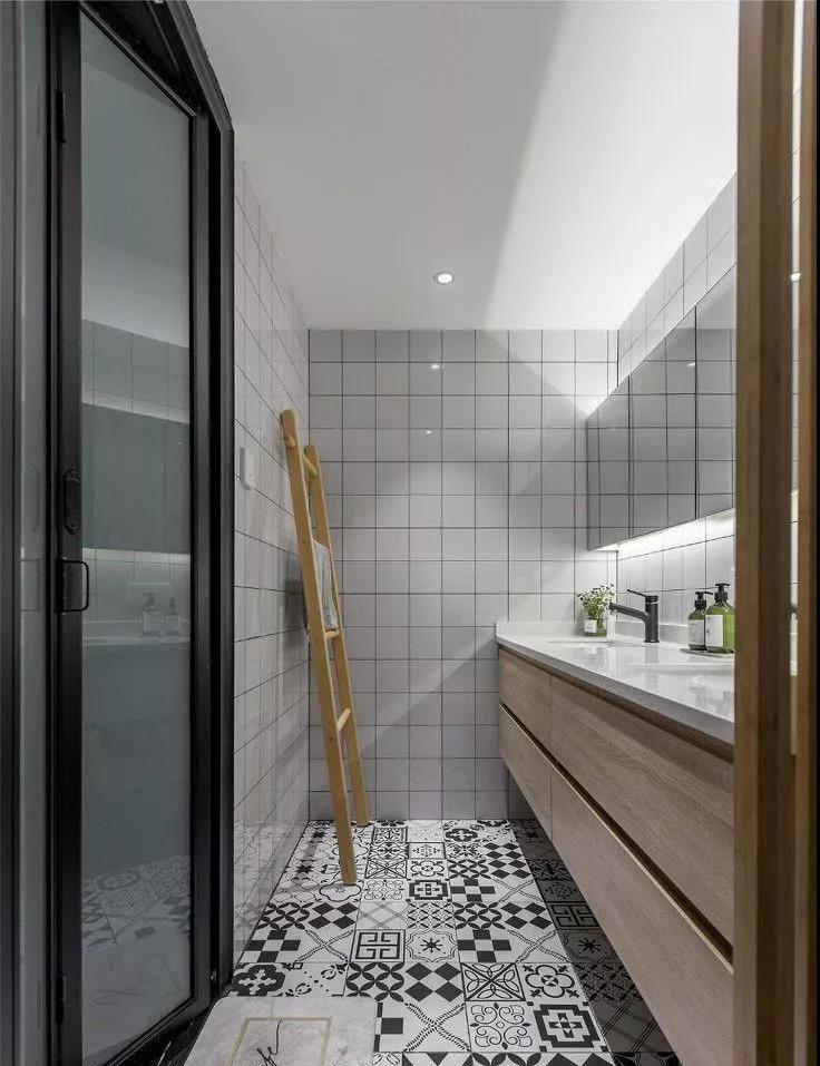 92㎡北欧风清新小屋，文艺薄荷绿装点生活-17