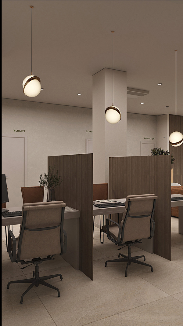 斯塔夫罗波尔市某建筑公司办公室设计丨俄罗斯斯塔夫罗波尔-14